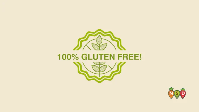 An image that states: 100% gluten free with an Nutrition Services Division logo. 
