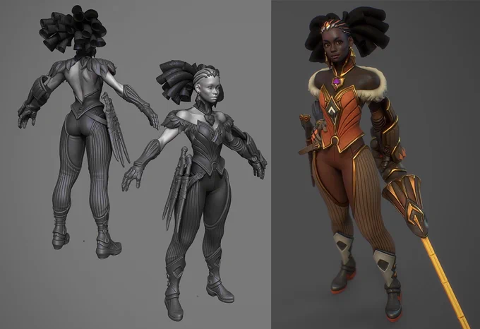 Qhira, the last original hero we made before HoTS went limp
Original design by Luke Mancini