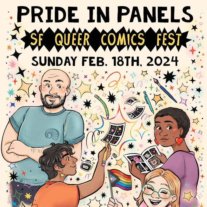 Pride in Panels Sunday Feb 18