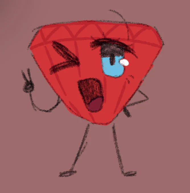 Ruby in all her glory, she’d be into shoujo anime and have her persona have these exact eyes.