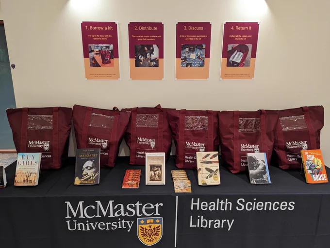 Book Club kit display