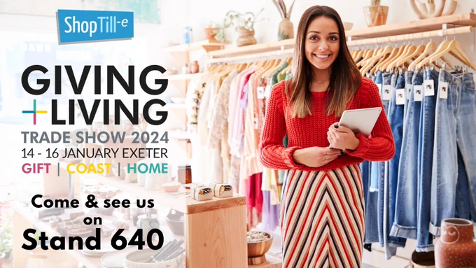 Come and see us on Stand 640 at Giving & Living 2024 Retail Trade Show.
