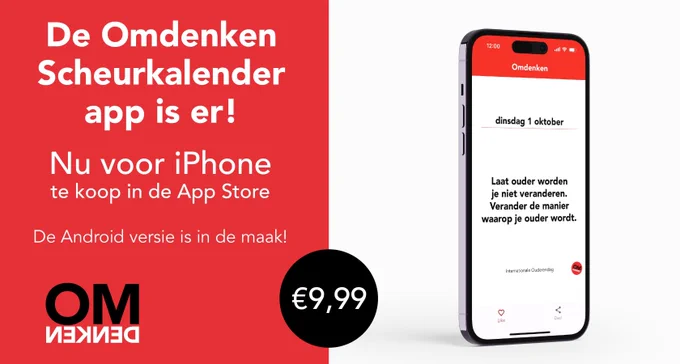 De Omdenken Scheurkalender is er nu ook digitaal!