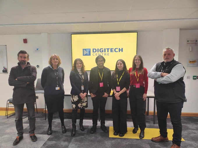 Group of people at DigiTech Centre