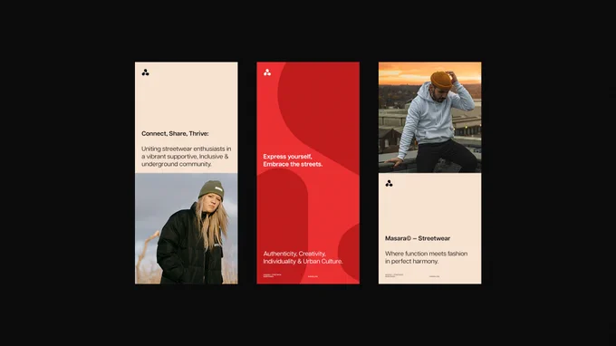 Masara© is an Indian streetwear brand that caters to both hardcore and general streetwear enthusiasts. The visual identity project for Masara© focuses on creating an exceptional and new design style in the streetwear and apparel realm by focusing on a cohesive visual and motion design style.
