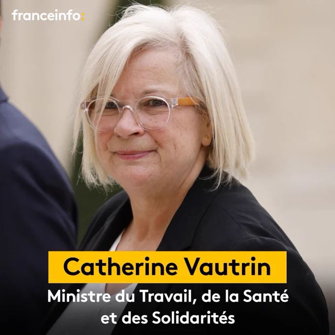 Catherine Vautrin : ministre du travail, de la santé et des solidarités