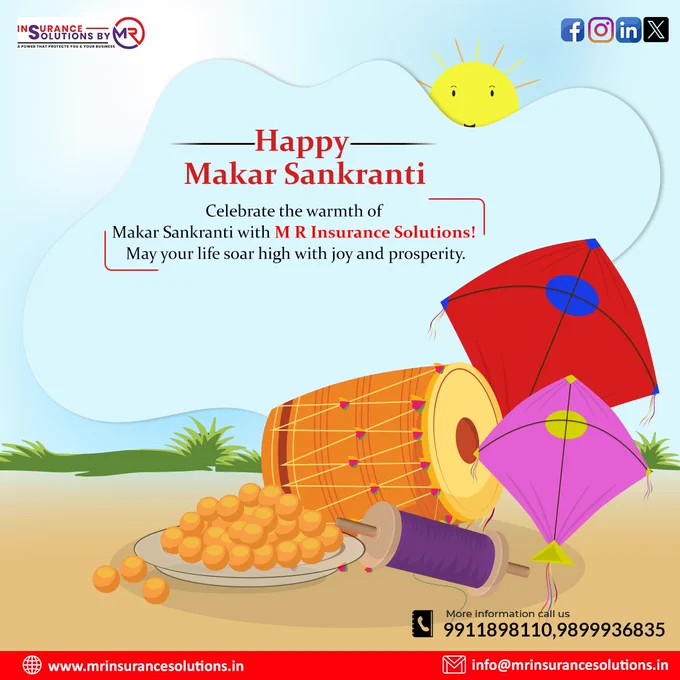 "Soaring high with festive cheer and insurance peace of mind this 𝐌𝐚𝐤𝐚𝐫 𝐒𝐚𝐧𝐤𝐫𝐚𝐧𝐭! 🪁✨ Trust 𝐌 𝐑 𝐈𝐧𝐬𝐮𝐫𝐚𝐧𝐜𝐞 𝐒𝐨𝐥𝐮𝐭𝐢𝐨𝐧𝐬 to safeguard your journey through the winds of uncertainty. W𝐖𝐢𝐬𝐡𝐢𝐧𝐠 𝐲𝐨𝐮 𝐚 𝐬𝐞𝐚𝐬𝐨𝐧  filled with joy, prosperity, and worry-free 𝐜𝐞𝐥𝐞𝐛𝐫𝐚𝐭𝐢𝐨𝐧𝐬. "🌬️🌅
.
.
📞𝐂𝐀𝐋𝐋 𝐔𝐒 𝐍𝐎𝐖 = 9899936835
📩 𝐄𝐦𝐚𝐢𝐥 𝐔𝐬: Corporate.care@mrinsurancesolutions.in
.
.
#MRInsuranceSolutions  #MakarSankranti #MRInsurance #FestiveProtection #delhi #sankranti #festival #india #lohri #kitefestival #uttarayan #kites #happymakarsankranti #kiteflying #kite #pongal #patang #instagram #indianfestival #makarsankrantispecial  #internationalkitefestival #winter #fun  #kitesurfing  #love #instagood 

Office-619/60, Chattarpur Main Road, Opposite, Yes Bank, New Delhi-110074