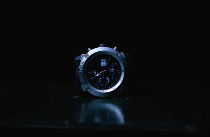 a still shot photograph of my watch, learning how to make clean pictures with my new camera
