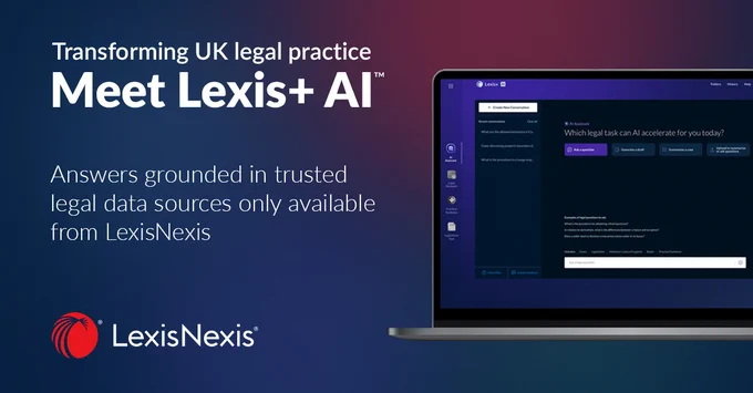 Transforming UK legal practice. Meet Lexis  AI. Answers grounded in trusted legal sources only available from LexisNexis. 