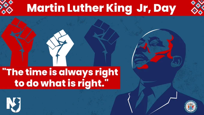 Martin Luther King Jr. Day “The time is always right to do what is right.”