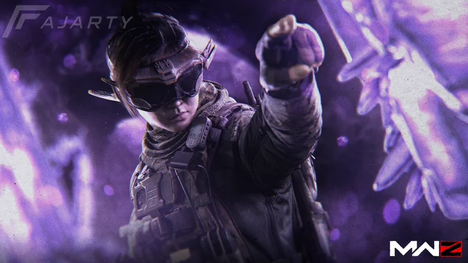 Rendered in Marmoset Toolbag 4, composited in Photoshop — Dokkaebi | MW3