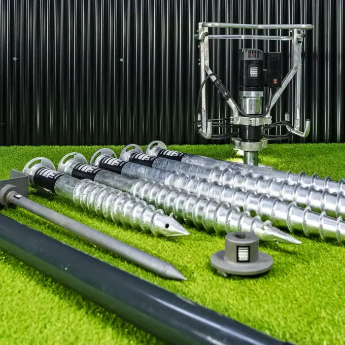 Ground screw starter kit | Garden rooms | Self install