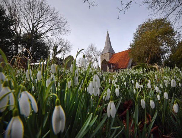 Berwick Church, Sussex