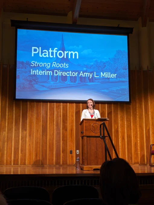 "Strong Roots" by Interim Director Amy Miller