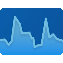 Custom Task Manager icon, combining the graph shape of Windows build 21343-26020's icon with 26040's new color palette.