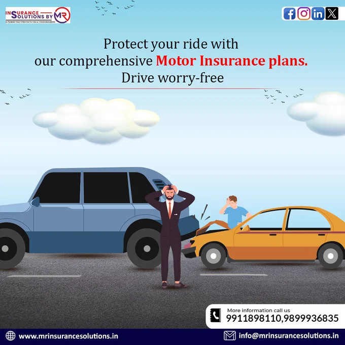 " Secure your ride with 𝐌 𝐑 𝐈𝐧𝐬𝐮𝐫𝐚𝐧𝐜𝐞 𝐒𝐨𝐥𝐮𝐭𝐢𝐨𝐧𝐬' 𝐌𝐨𝐭𝐨𝐫 𝐈𝐧𝐬𝐮𝐫𝐚𝐧𝐜𝐞 𝐏𝐥𝐚𝐧. Drive worry-free, because we've got you covered on every journey. Hit the road with confidence! 🚗✨ Safeguard your journey with 𝐌 𝐑 𝐈𝐧𝐬𝐮𝐫𝐚𝐧𝐜𝐞 𝐒𝐨𝐥𝐮𝐭𝐢𝐨𝐧𝐬' comprehensive 𝐌𝐨𝐭𝐨𝐫 𝐈𝐧𝐬𝐮𝐫𝐚𝐧𝐜𝐞 𝐏𝐥𝐚𝐧. Drive protected, drive assured! "🚗
.
.
📞𝐂𝐀𝐋𝐋 𝐔𝐒 𝐍𝐎𝐖 = 9899936835
📩 𝐄𝐦𝐚𝐢𝐥 𝐔𝐬: Corporate.care@mrinsurancesolutions.in
.
.
#MRInsuranceSolutions #motorinsurance #insuranceplan #insurance #hittheroad #safety #drivesafety #securitu #policy #delhi #insuranceplan 
Office-619/60, Chattarpur Main Road, Opposite, Yes Bank, New Delhi-110074