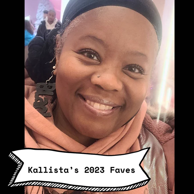 Kallista smiles for the camera.