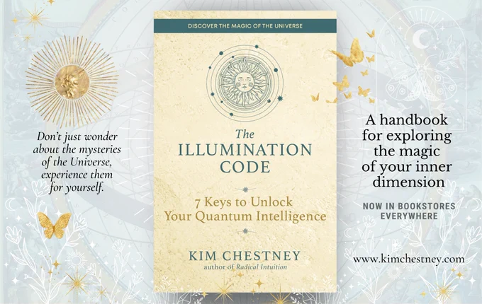 A new intuition book by Kim Chestney releases this April!