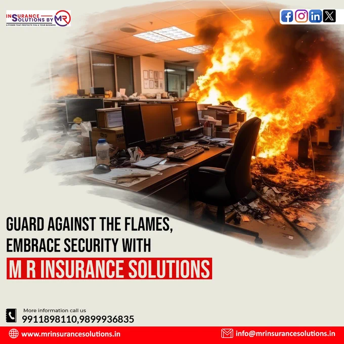 "Protect your 𝐰𝐨𝐫𝐤𝐬𝐩𝐚𝐜𝐞 from unexpected flames with 𝐌 𝐑 𝐈𝐧𝐬𝐮𝐫𝐚𝐧𝐜𝐞 𝐒𝐨𝐥𝐮𝐭𝐢𝐨𝐧𝐬! 🔥🏢 Our Office 𝐅𝐢𝐫𝐞 𝐈𝐧𝐬𝐮𝐫𝐚𝐧𝐜𝐞 ensures peace of mind, so you can focus on growing your business without worry. 🔒Safeguard your business sanctuary with 𝐌 𝐑 𝐈𝐧𝐬𝐮𝐫𝐚𝐧𝐜𝐞 𝐒𝐨𝐥𝐮𝐭𝐢𝐨𝐧𝐬! 🔥🏢 Our comprehensive 𝐎𝐟𝐟𝐢𝐜𝐞 𝐅𝐢𝐫𝐞 𝐈𝐧𝐬𝐮𝐫𝐚𝐧𝐜𝐞 is your shield against unforeseen disasters. 🛡️📑 Secure your 𝐟𝐮𝐭𝐮𝐫𝐞, secure your 𝐰𝐨𝐫𝐤𝐬𝐩𝐚𝐜𝐞."
.
.
📞𝐂𝐀𝐋𝐋 𝐔𝐒 𝐍𝐎𝐖 = 9899936835
📩 𝐄𝐦𝐚𝐢𝐥 𝐔𝐬: Corporate.care@mrinsurancesolutions.in
.
.
#MRInsuranceSolutions #OfficeProtection #PeaceOfMind #Insurance #BusinessProtection #fireinsurance #officesafety #safrty #businessprotection #delhi #policy 
Office-619/60, Chattarpur Main Road, Opposite, Yes Bank, New Delhi-110074