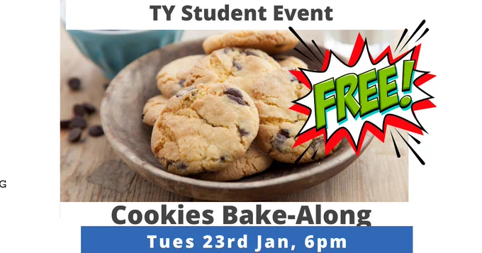 Transition Year Free Cookalong Event. 