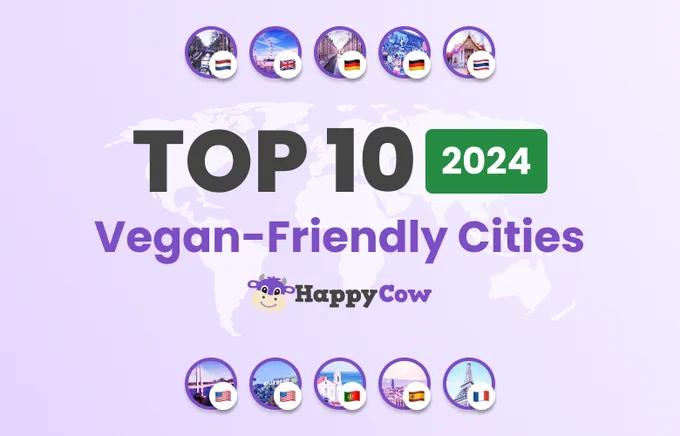 HappyCow's Top 10 Vegan-Friendly Cities