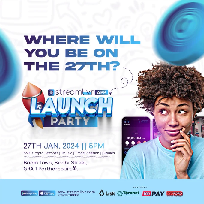 Streamlivr Launch Party