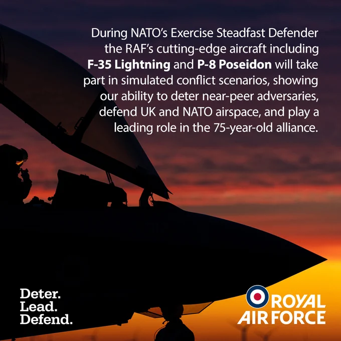 Infographic showing the silhouette of an aircraft in the foreground of a sunset.