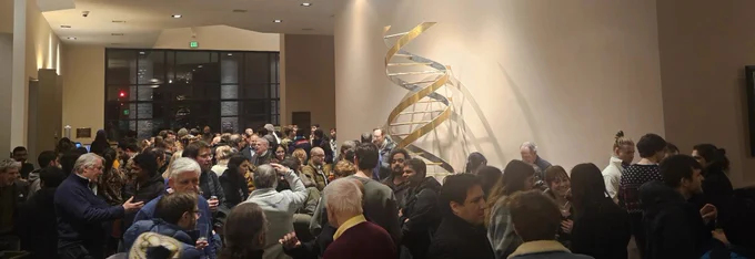 Reception at Grace Auditorium Lobby