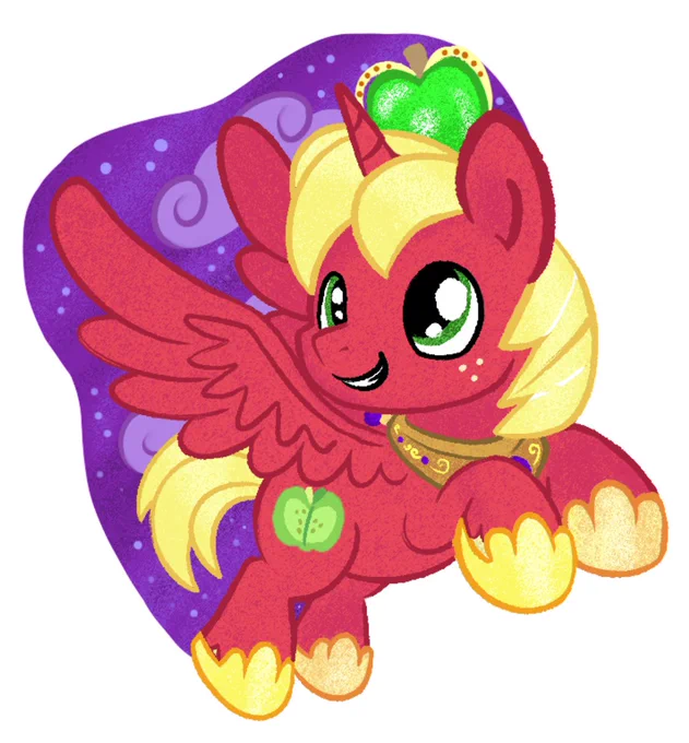 Princess Big Macintosh from my little pony Gen 4 art by Amy New.