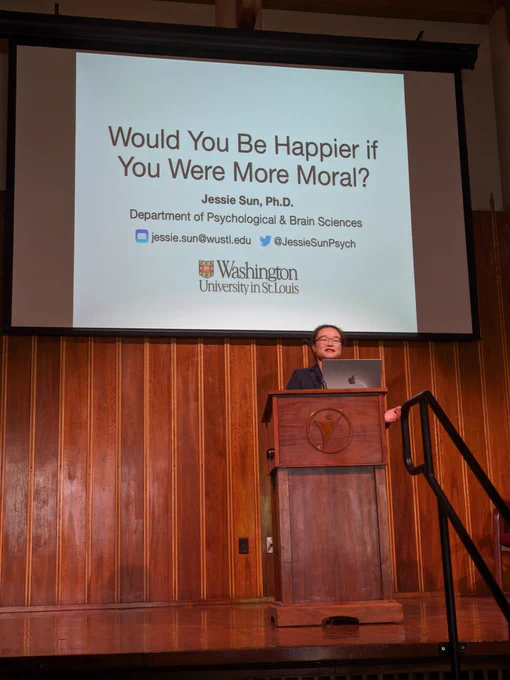 "Would You Be Happier if You Were More Moral?" by @JessieSunPsych