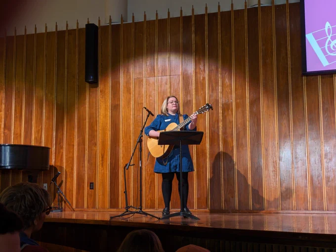 Music by Music Director Claire Minnis