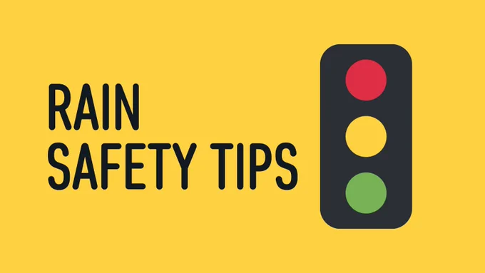 RAIN SAFETY TIPS

Traffic Signal Icon