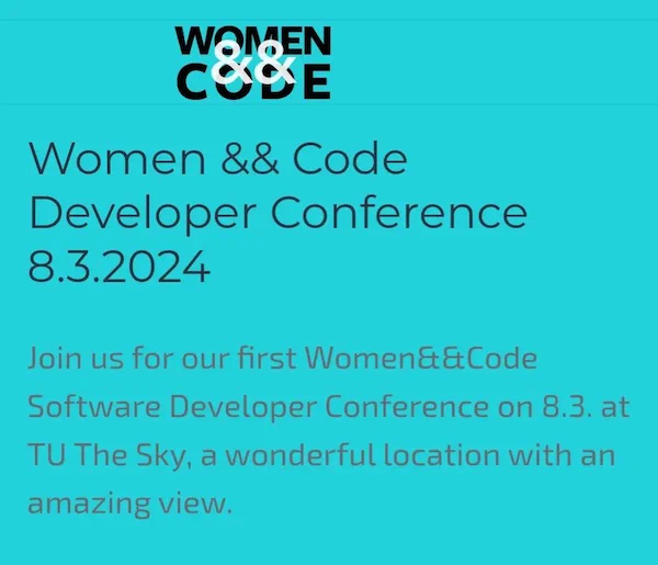 Sujet (C) Women && Code