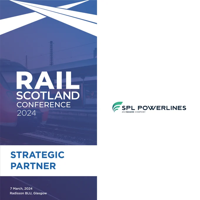 Rail Scotland Conference 2024. SPL Powerlines. Strategic Partner. 
