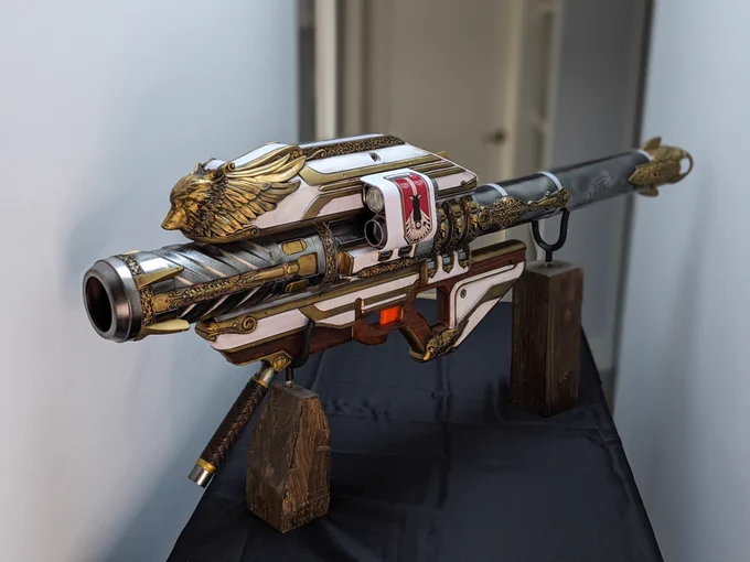 Painted over NERF Gjallarhorn donated by Luke Pebler.