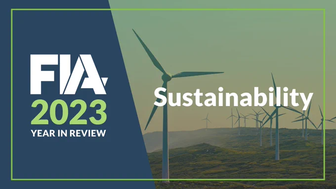 2023 YEAR IN REVIEW: Sustainability