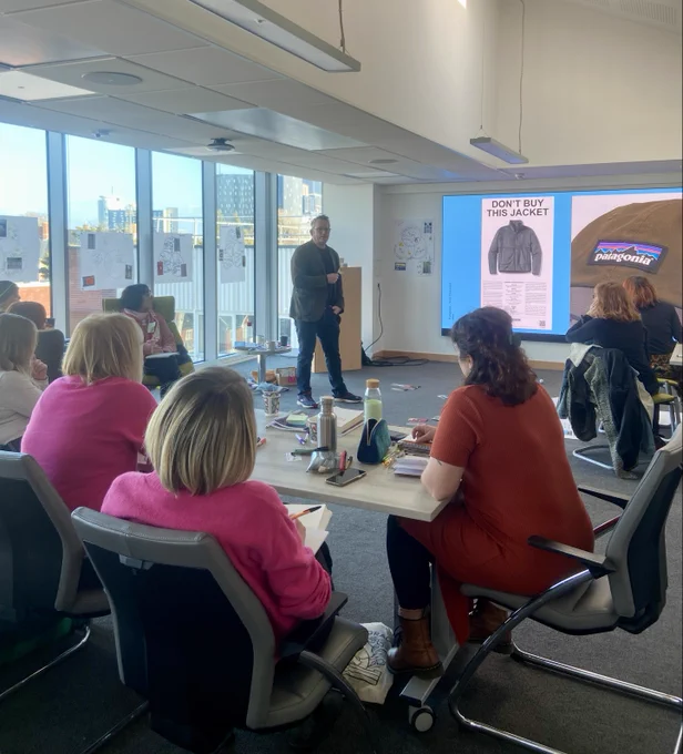Simon Terry gave an interactive session to kick off the boot camp. 
