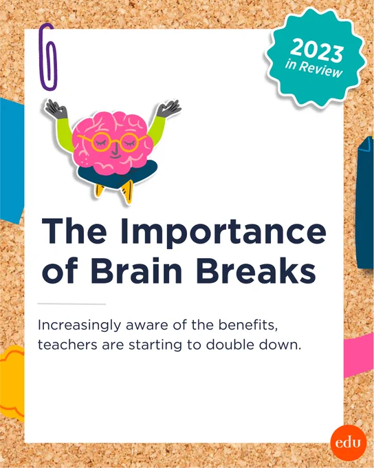 The Importance of Brain Breaks
Increasingly aware of the benefits, teachers are starting to double down.