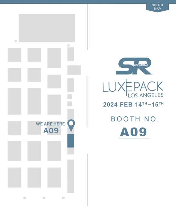 LUXE PACK LOS ANGELES 2024 SR PACKAGING