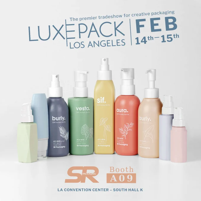LUXE PACK LOS ANGELES 2024 SR PACKAGING