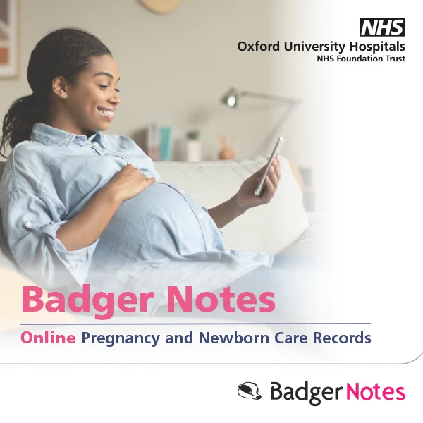 All pregnancy notes will be on the BadgerNotes app , allowing women access to their notes online instead of carrying large, paper-based notes. Service users will also be able to access leaflets, consultations & upcoming appointments from their fingertips. http://tinyurl.com/mrys5pzu 
