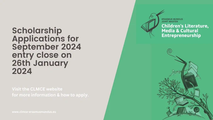 Scholarship Applications for September 2024 entry close on 26th January 2024.