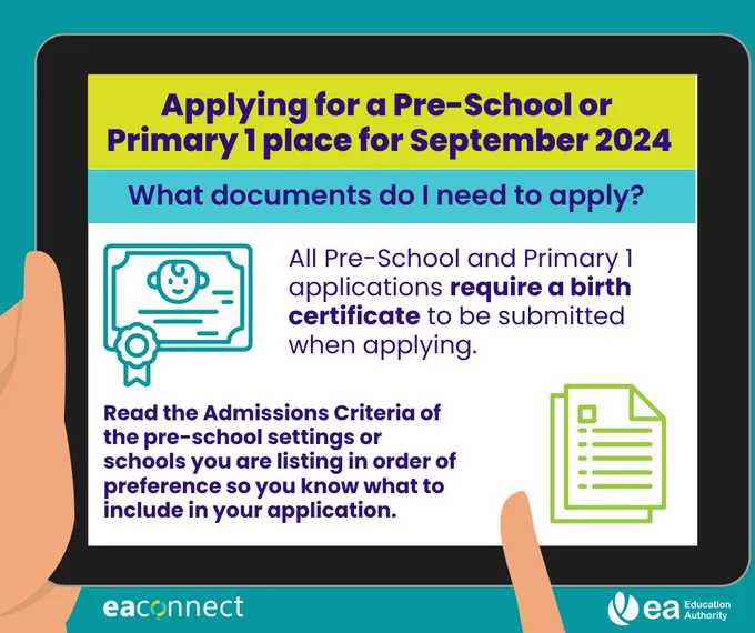 If you have recently submitted your child’s Pre-School or Primary 1 application and have yet to supply your supporting documentation, the deadline is 31 January 2024 at 4pm.  