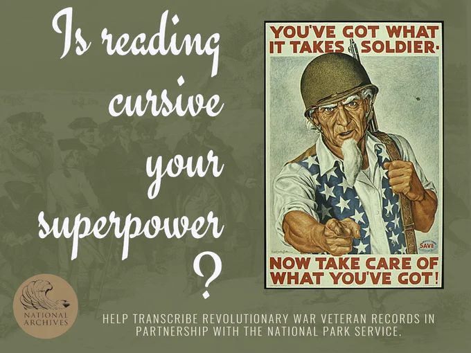 A digital graphic for the #RevWarVets campaign.