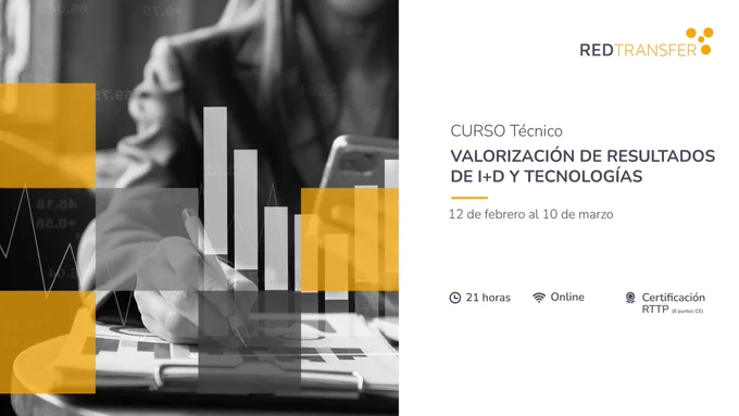 Formación Online Redtransfer · Curso Valorización de Resultados de I D y Tecnologías