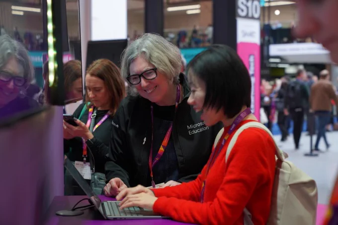 Demo at BETT