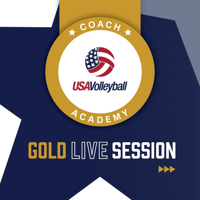 USA Volleyball Gold Live Session for Coach Academy