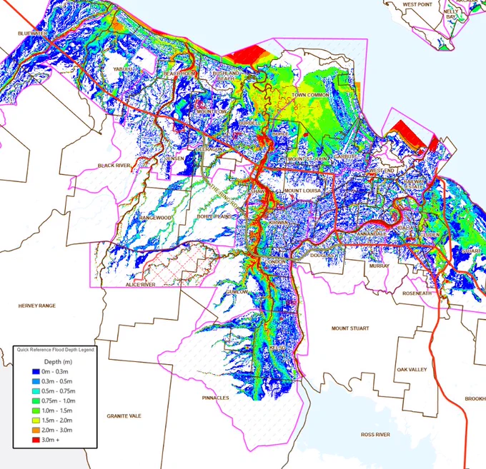 Townsville flood risk