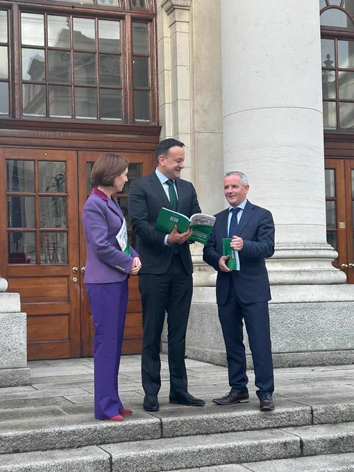 Meeting with two men and a woman