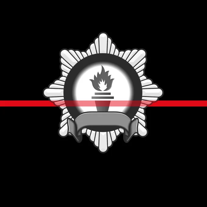 The NFCC logo on a dark background with a red line running horizontally across the logo and image. The line is slightly transparent where it intersects the logo. 